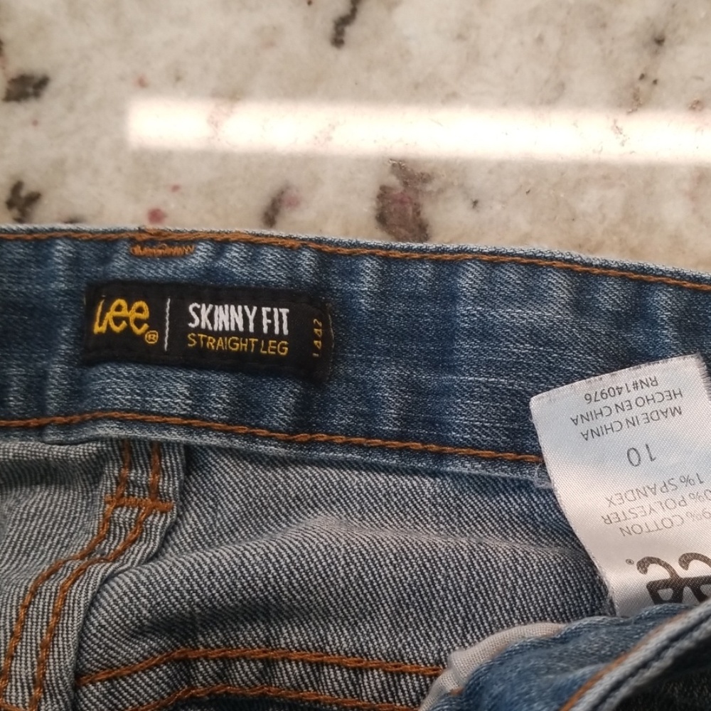 Lee's boys skinny fit straight leg